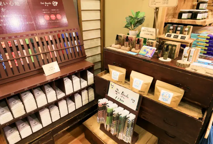 画像:お土産コーナー