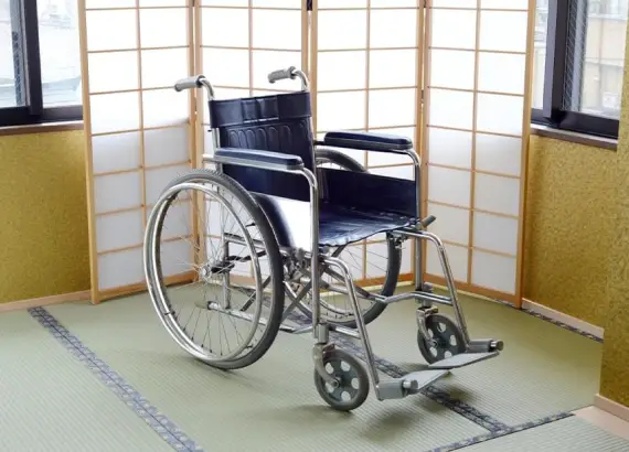 画像:車いす