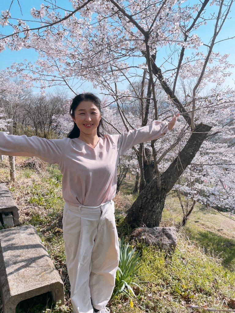 桜満開🌸 女将ちゃん 上田城の桜もいいけれど、、絶景お花見スポット 矢沢城 メインイメージ画像