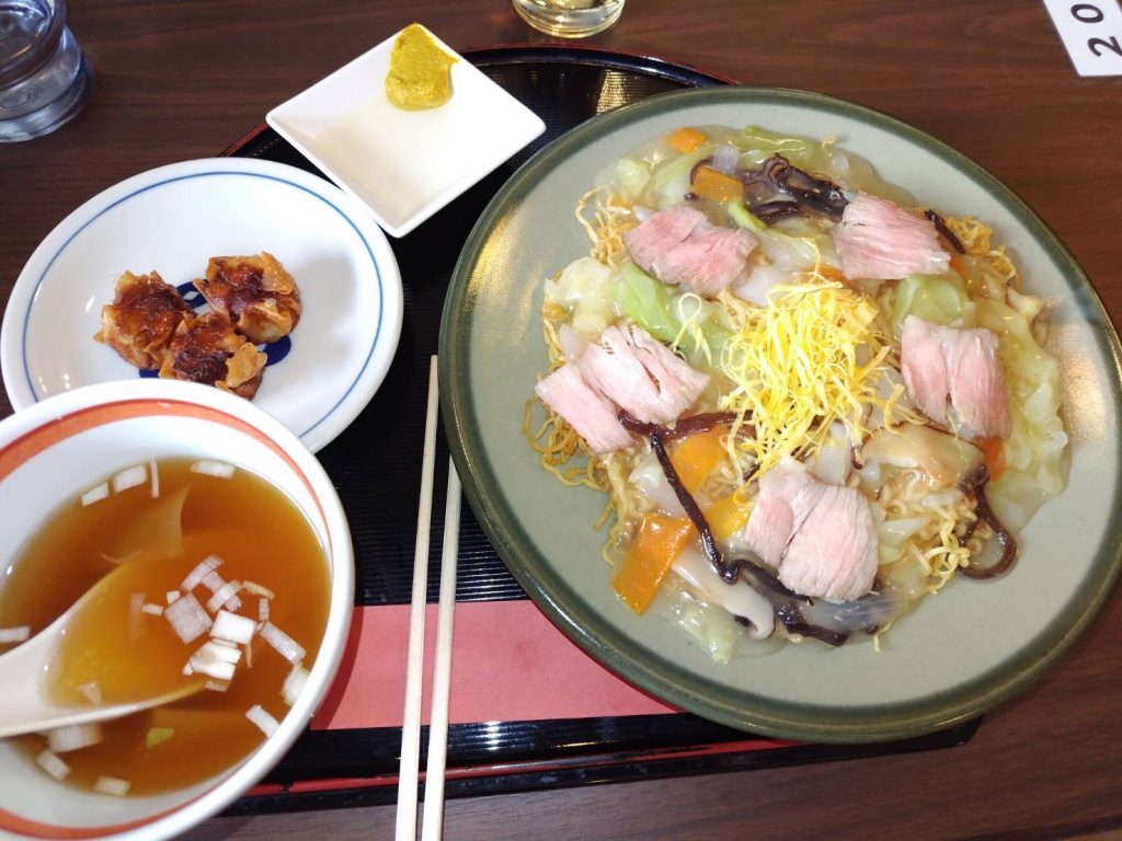 グルメ王笹平さんがいった 上田のソウルフード塩田平あんかけ焼きそば屋 メインイメージ画像
