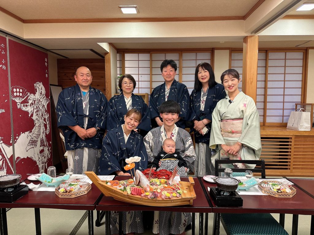 パパさん 凛太朗君 30年の時を超え当館でお食い初め ご縁ありました❤️ メインイメージ画像