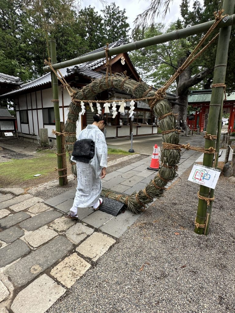 生島足島神社 夏越の祓・茅の輪くぐりにいってきました メインイメージ画像