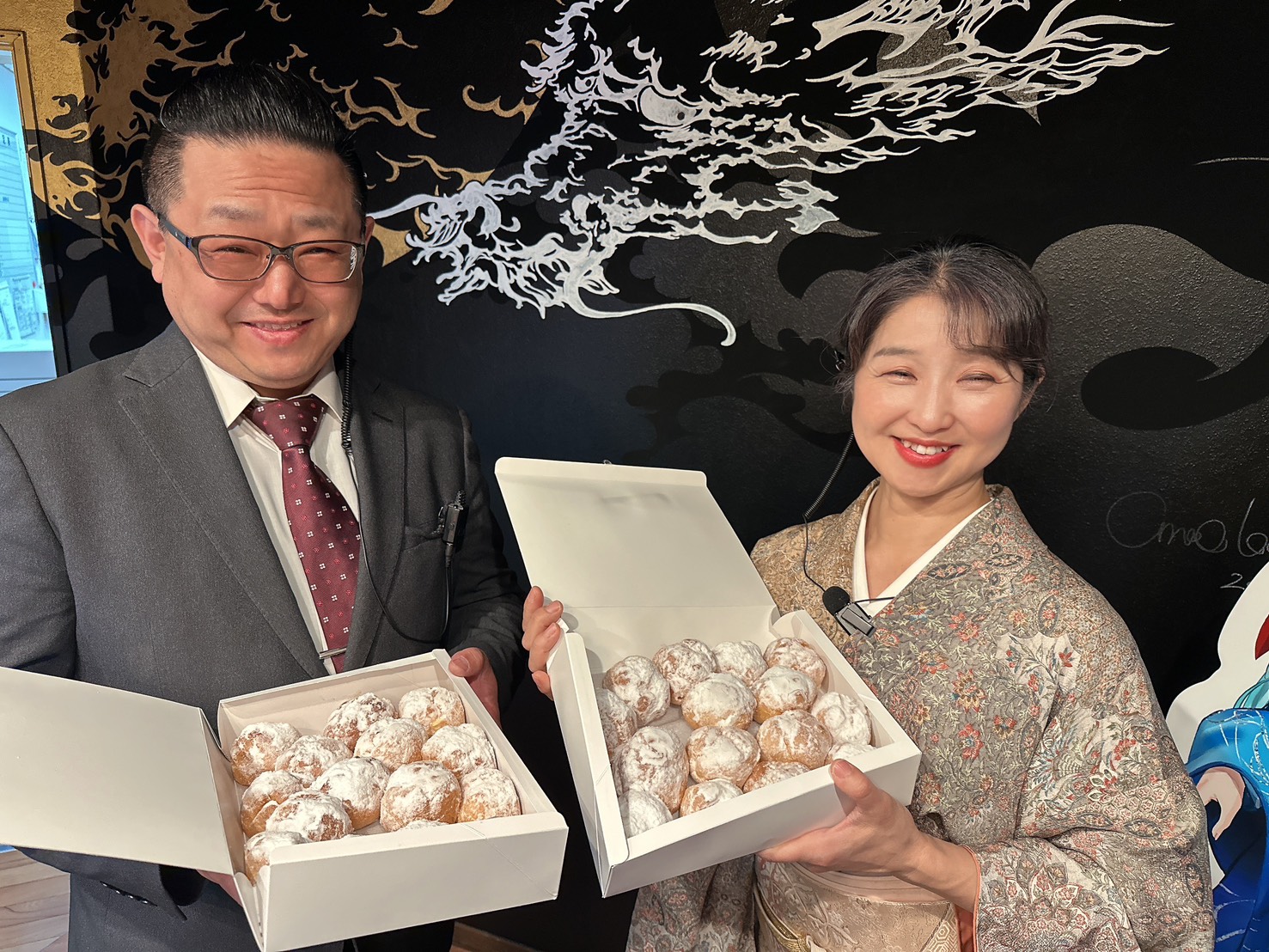 我らがみちこさん A治さんおかえりなさい！！フロント古株＆ニューフェイスでお出迎え♡ | 別所温泉 親子三世代で過ごす宿 中松屋旅館【公式サイト】